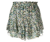 Shorts mit Blumen-Print