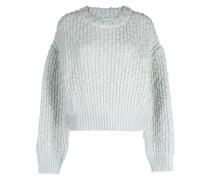 Grob gestrickter Pullover
