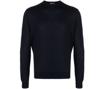 Fein gestrickter Pullover
