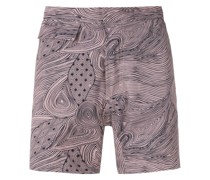 Badeshorts mit "Marajoara"-Print