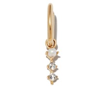 9kt Gelbgold-Hängeohrring