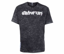Grow Up T-Shirt in Distressed-Optik