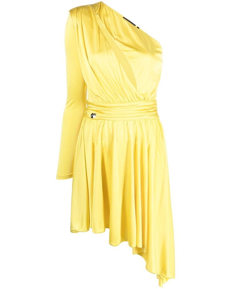 Philipp Plein Damen One-Shoulder-Kleid