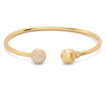 18kt Gelbgoldarmreif mit Diamanten