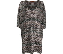 Strickkleid mit Zickzackmuster