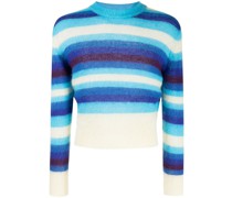 Gestreifter Pullover