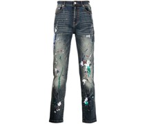Artist Jeans mit Farbspritzern