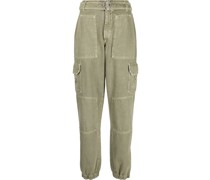 Cargohose mit hohem Bund