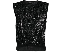 Top mit Pailletten