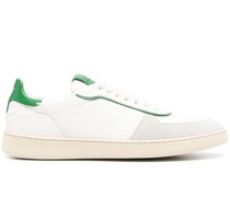 Derby leather sneakers