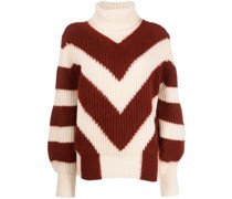 Gerippter Pullover