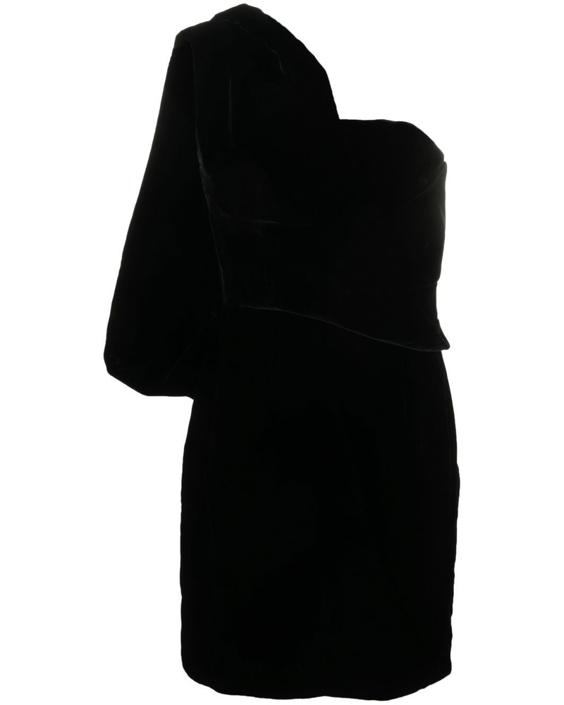Tom Ford Damen Minikleid aus Samt mit Schärpe