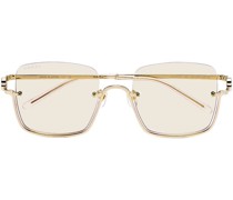 Eckige Oversized-Sonnenbrille