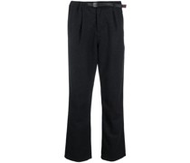 Bundfaltenhose mit geradem Bein