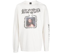 Langarmshirt mit grafischem Print