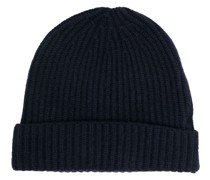 Grob gerippte Beanie