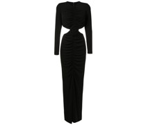 Delevigne Abendkleid mit Applikationen