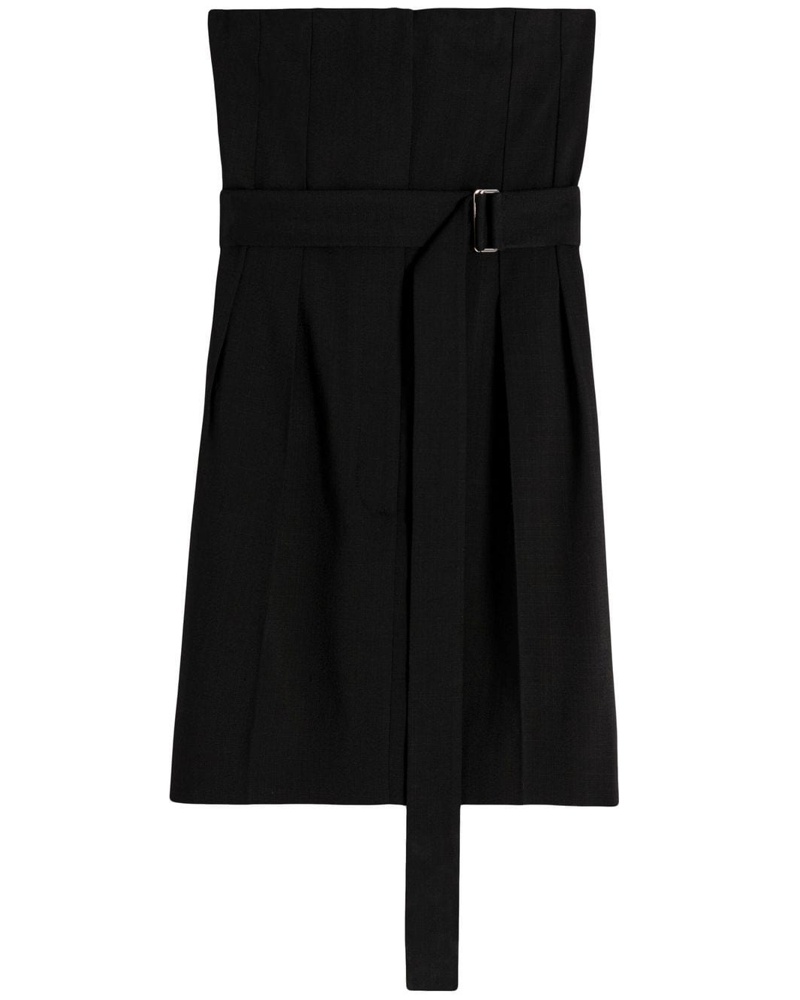Victoria Beckham Damen Schulterfreies Midikleid