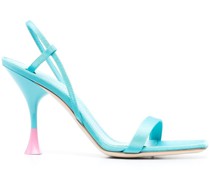 Sandalen mit Design-Absatz