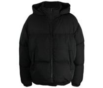 Daunenjacke mit Kapuze