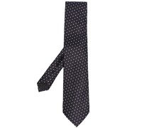 Seidenkrawatte mit Polka Dots