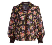 Hemd mit Blumen-Print