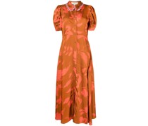 Kleid mit Blumen-Print