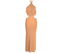 Midikleid mit Kettendetail