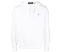 Hoodie mit Logo-Stickerei