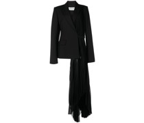 Blazer mit Falten