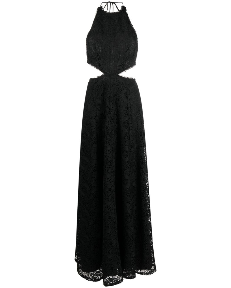 Sabina Musayev Damen Maxikleid mit Neckholder