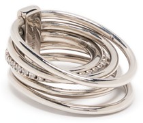 Solar Ring mit Kristallen