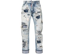 Big Brother Jeans im Distressed-Look