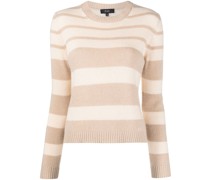 Gestreifter Strickpullover