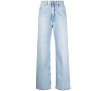 Gerade High-Rise-Jeans