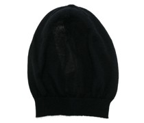 Fein gestrickte Kaschmirmütze