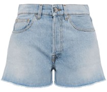 Jeans-Shorts mit Smileys