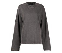 Sweatshirt mit Logo-Stickerei