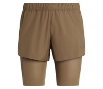 Lauf-Shorts im Layering-Look