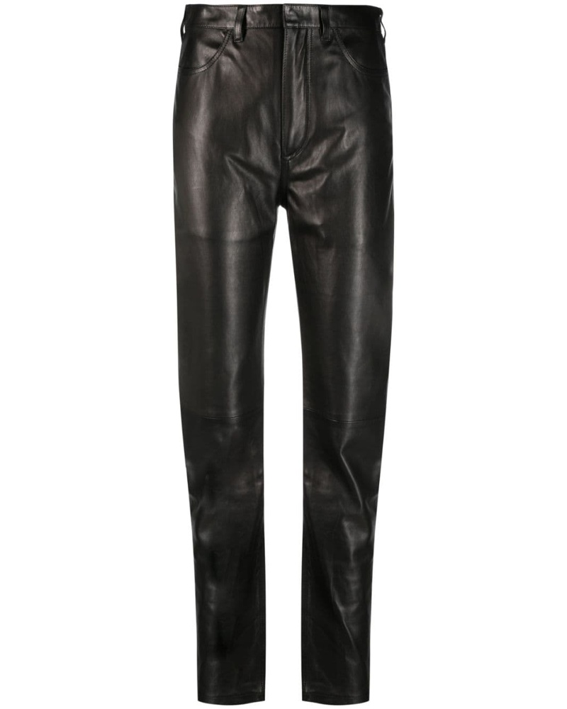 IRO Damen Eng anliegende Lederhose