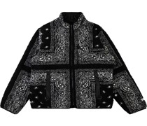 Wendbare Bandana-Fleecejacke