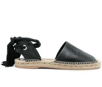 Espadrilles mit Schnürung