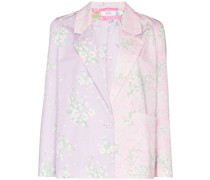 Blazer mit Blumen-Print