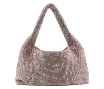 Mini Crystal Mesh Schultertasche