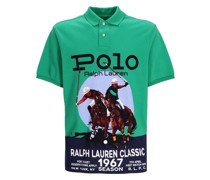 Poloshirt mit Polo Pony-Print