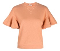 Pullover mit kurzen Flatterärmeln