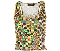 Neli Top mit Kaleidoskop-Print