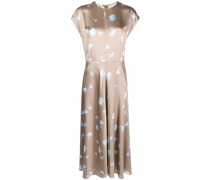Kleid mit Blumen-Print