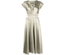 Plympton Kleid mit drapiertem Ausschnitt