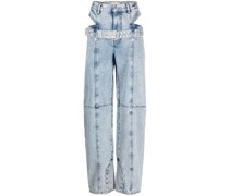 Jeans mit hohem Bund